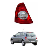 Lanterna Renault Clio Hatch 2003/2012 Bicolor Lado Esquerdo