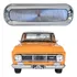 Lanterna Seta Dianteira Veraneio C10 Metal Cromado Cristal