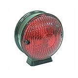 Lanterna Sinaleira Uso Geral Vermelho Lente Gf018 Medidas C93 X A98 X P72