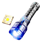 Lanterna Tática A Laser De Titânio Super Poderosa
