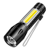 Lanterna Tatica Led Cree Police Profissional Recarregavel Q5