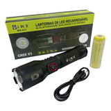 Lanterna Tática Led Laser V3 2 0 Qualidade Premium Jws Cor Da Lanterna Preto Cor Da Luz Branco