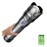 Lanterna Tática Led Recarregável C Zoom Longo Alcance 5000m