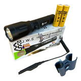 Lanterna Tática Luz Verde Foco Redondo Jws P Caça Pesca Top