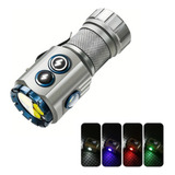Lanterna Tatica Militar 3 Led 3 Cores Colorido Original