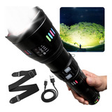 Lanterna Tática Militar Mais Forte Do Mundo Led Laser Pro