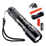 Lanterna Tatica Militar Recarregavel