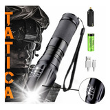 Lanterna Tática Militar X2000 Prova Dágua Poderoso T6
