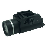 Lanterna Tática Para Pistola 300 Lumens Trilho 20 Mm
