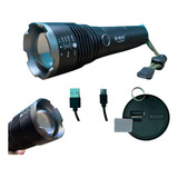 Lanterna Tática Pesca Caça Mecanica Led 2km De Super Alcance