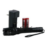 Lanterna Tática Police Led T6 108 000 Lumens 100 000w Forte Lanterna Preto Luz Branco