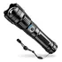 Lanterna Tática Profissional Luz Led Alta Luminosidade Zoom Lanterna Preto Luz Branco