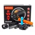 Lanterna Tática Swat 38000w Led Bateria Recarregável Police Cor Da Lanterna Preto Cor Da Luz Branco-frio