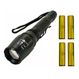 Lanterna Tática Swat Led T6 80000w 18000 Lumens Original