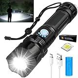 Lanterna Tática T9 Mais Forte Do Mundo Bateria Recarregável Usb