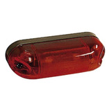 Lanterna Topo Furgoes Cant Oval Vermelha Gf0208vm