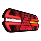 Lanterna Tras Carreta Dir Compativel Carreta 24v 40 Leds