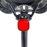 Lanterna Traseira Bike Brake Light Usb Sensor Freio 37 Horas