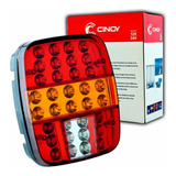 Lanterna Traseira Caminhao Carretinha Led 12 24v Marmitão