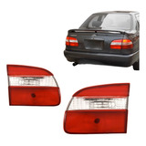Lanterna Traseira Corolla 98 99 00 2001 2002 Tampa Mala Esq