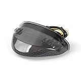 Lanterna Traseira De Led Fumê Compatível Com Honda Cb600f Hornet 2006-2010, Luz Traseira De Freio De Seta, Acessórios De Substituição De Motocicleta Integrados
