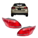 Lanterna Traseira Focus Sedan 16 19 Sem Leds Lateral