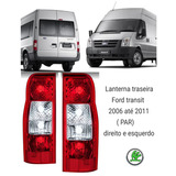 Lanterna Traseira Ford Transit 2006 07 08 09 10 2011 par 