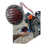 Lanterna Traseira Freio Luz Placa Custom Cafe Racer Bobber