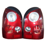 Lanterna Traseira Gol G3 Esportiva Tuning Rubi Cristal