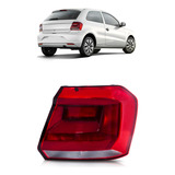 Lanterna Traseira Gol G7 G8 2016 2017 2018 Bicolor Cristal