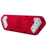 Lanterna Traseira Guerra Diamond Led Multifuncional 12v 24v