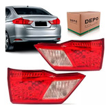 Lanterna Traseira Honda City Mala 2014 2015 2016 2017 Depo