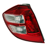 Lanterna Traseira Honda Fit 09 10 11 12 13 14 Esquer Bicolor