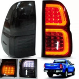Lanterna Traseira Led Full Toyota Hilux 2016 2023 Fume Par
