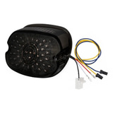 Lanterna Traseira Led Harley Davidson Com Pisca Fume
