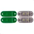 Lanterna Vigia Teto Van Escolar Lateral Bau Caminhao Led 12v