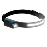 Lanternas De Cabeça Led Recarregável Usb Pesca Mecânico Bike Camping Cor Da Lanterna Preto Cor Da Luz Branco