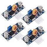 LANTRO JS 4 Unidades De Módulo Regulador De Tensão Ajustável 5A 75W DC4 38V Para 1 25 36V Estabilizador De Tensão Conversor Buck Módulo De Fonte De Alimentação DIY Step Down