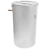 LANTRO JS Separador Manual De Extrator De Mel Acessório De Apicultura Centrífuga De Aço Inoxidável De Grau Alimentício Kit De Balde De 80 X 43 9 X 43 9 Cm