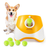 Lanzador Automático De Pelotas Para Perros 6 Mini Pelotas