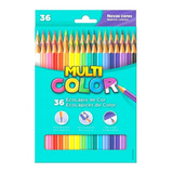Lapis 36 Cores Multicolor