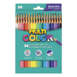 Lápis Cor Ecolápis Multicolor Super 36 Cores Faber Castell