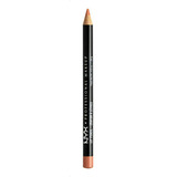 Lápis De Boca Nyx Slim Lip Pencil. Cor Spl846 Tangerina