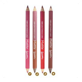 Lápis De Boca Para Contorno Labial Luisance Kit Com 4 L852