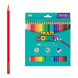 Lápis De Cor 24 Cores Multi Color Faber Castell