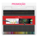 Lápis De Cor 50 Cores Supersoft Faber Castell Profissional