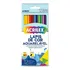 Lápis De Cor Aquarelável 12 Cores   Pincel Acrilex