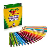 Lápis De Cor Crayola 50 Cores - Original - Pronta Entrega