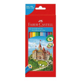 Lápis De Cor Faber Castell Colorir Caixa 12 Lápis Envio 24h