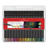Lápis De Cor Faber Castell Com 50 Cores Super Soft Ecolapis